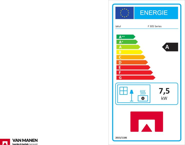 Jotul F 305 LL Houtkachel