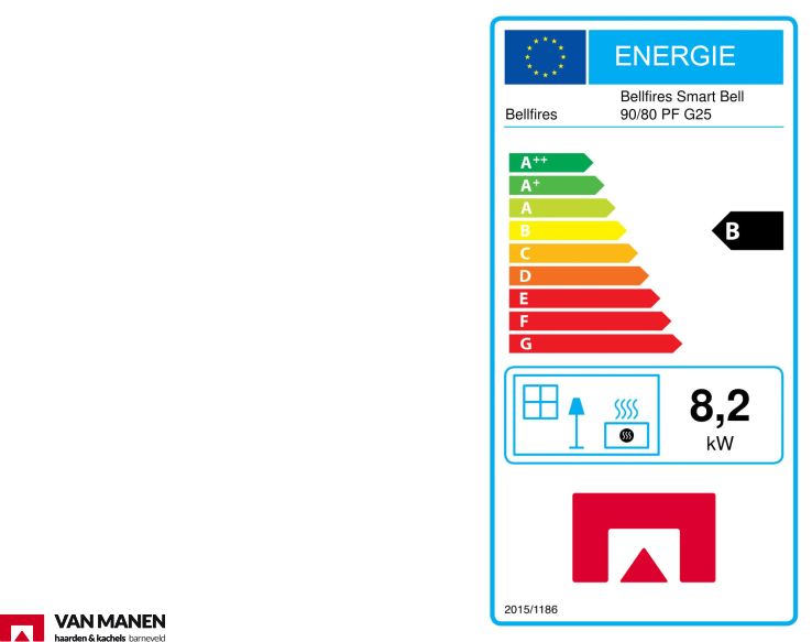 Bellfires Smart Bell 90/80 Gashaard