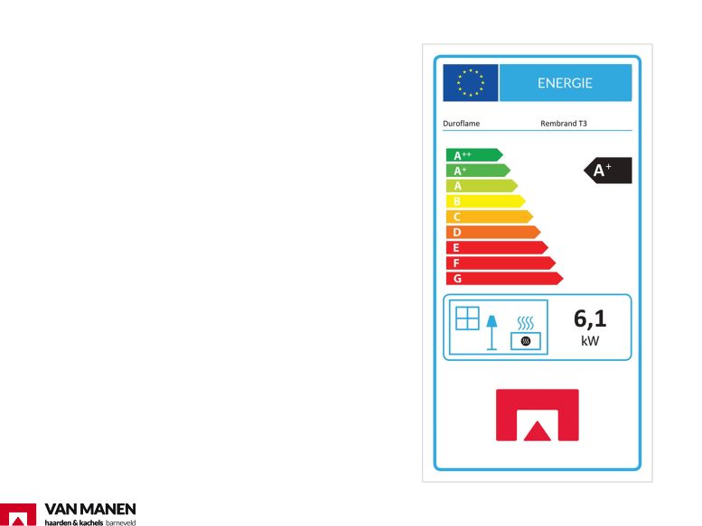 Duroflame Rembrand Pelletkachel