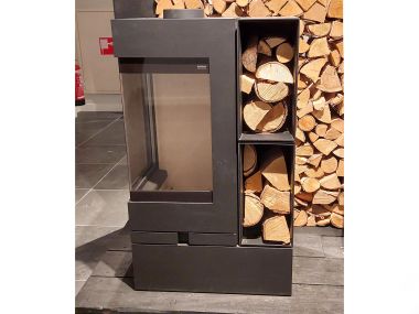 Skantherm Element Hoek, incl. basisbox en 2x optiekbox showroommodel Houtkachel